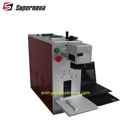 China Laser die van de metaal de Draagbare Vezel Machine 15000mm Snelheid AC 220V met Laptop merken leverancier